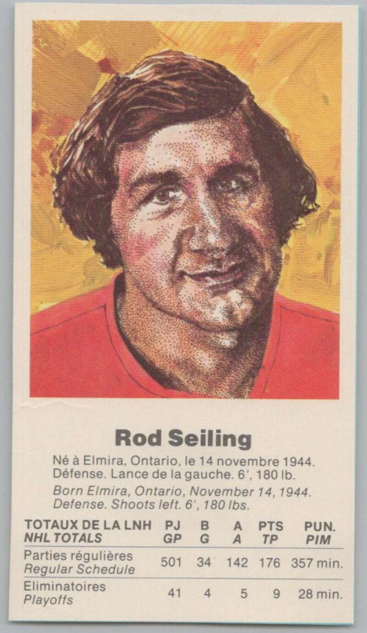 1972 Canada vs USSR Hockey Rod Seiling V98744 Image 1