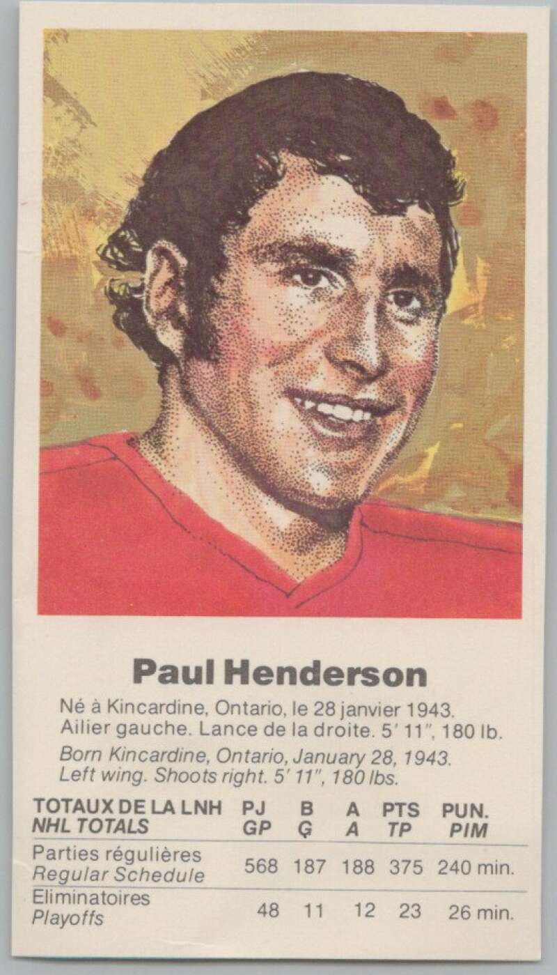 1972 Canada vs USSR Hockey Paul Henderson V98749 Image 1