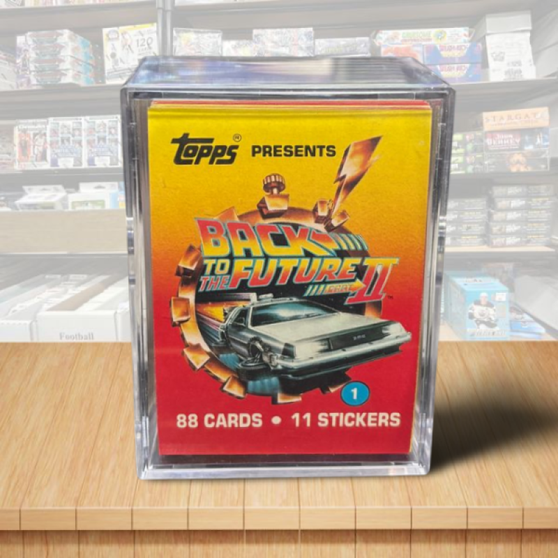 1989 Topps Back To The Future 2 Complete Set MINT 1-88 + 11 Stickers Image 1