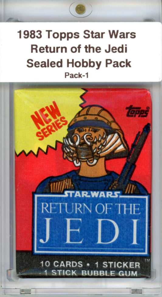 1983 Star Wars Return of the Jedi Sealed Hobby Pack Lando -  SPK 1 Image 1