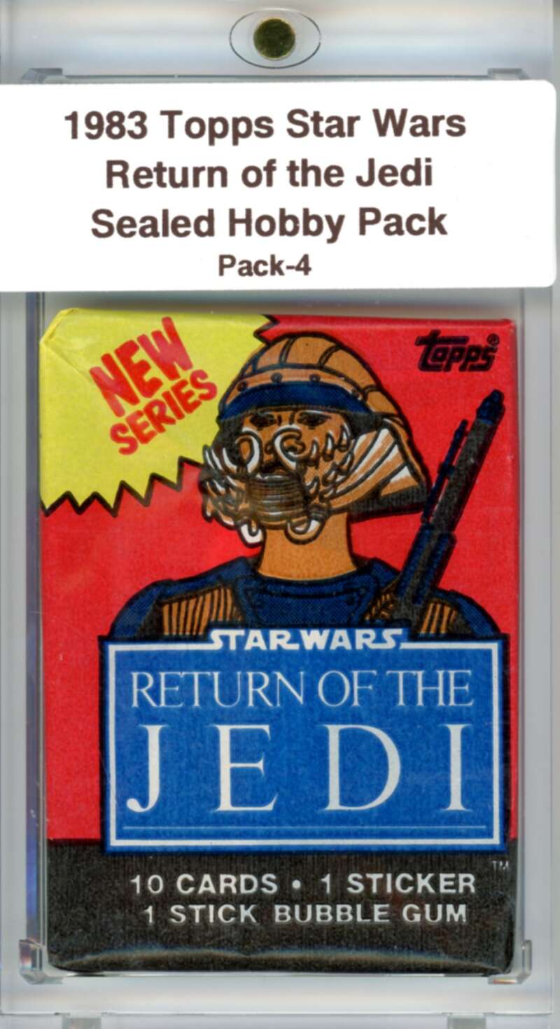 1983 Star Wars Return of the Jedi Sealed Hobby Pack Lando -  SPK 4 Image 1