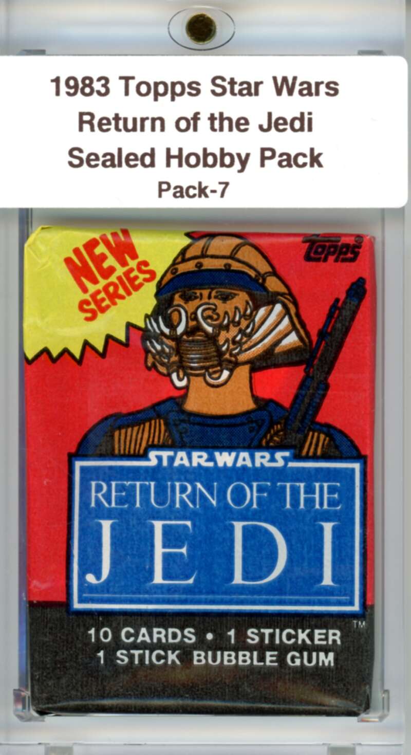 1983 Star Wars Return of the Jedi Sealed Hobby Pack Lando -  SPK 7 Image 1