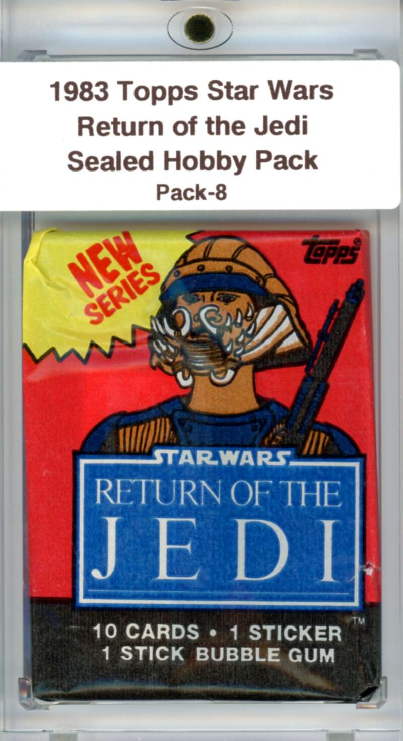 1983 Star Wars Return of the Jedi Sealed Hobby Pack Lando -  SPK 8 Image 1