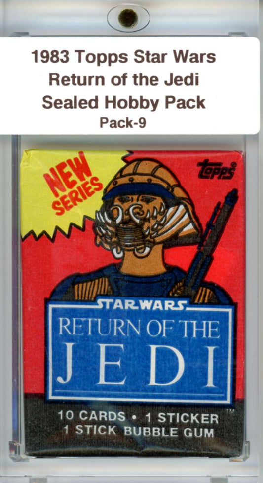 1983 Star Wars Return of the Jedi Sealed Hobby Pack Lando -  SPK 9 Image 1