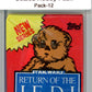 1983 Star Wars Return of the Jedi Sealed Hobby Pack Ewok -  SPK 12 Image 1