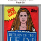 1983 Star Wars Return of the Jedi Sealed Hobby Pack Leia -  SPK 20 Image 1