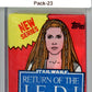 1983 Star Wars Return of the Jedi Sealed Hobby Pack Leia -  SPK 23 Image 1