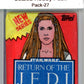 1983 Star Wars Return of the Jedi Sealed Hobby Pack Leia -  SPK 27 Image 1