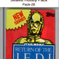 1983 Star Wars Return of the Jedi Sealed Hobby Pack C3PO -  SPK 28 Image 1