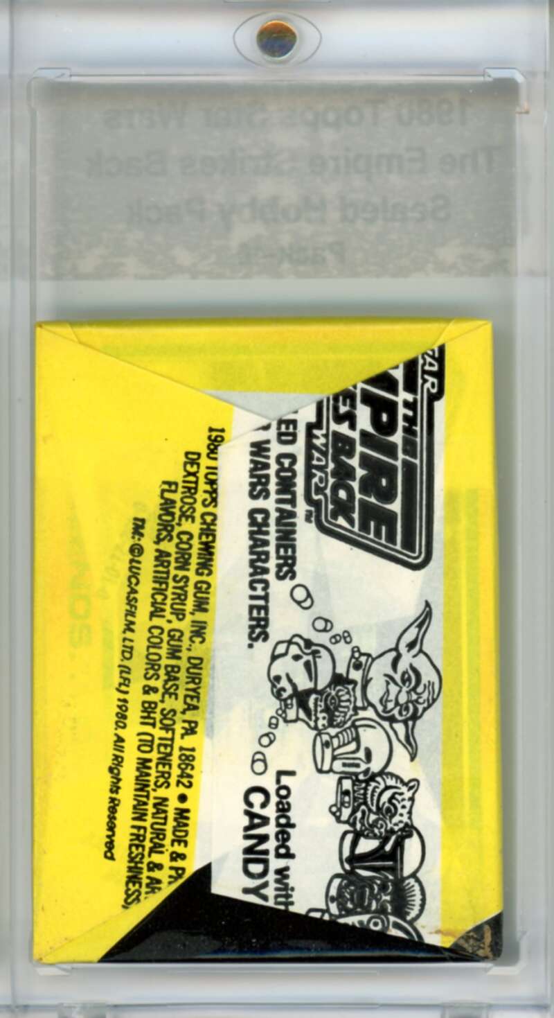 1980 Star Wars Empire Strikes Back Sealed Hobby Pack Vador -  SPK 40 Image 2