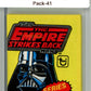 1980 Star Wars Empire Strikes Back Sealed Hobby Pack Vader -  SPK 41 Image 1