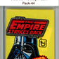 1980 Star Wars Empire Strikes Back Sealed Hobby Pack Vador -  SPK 44 Image 1