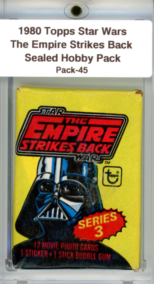 1980 Star Wars Empire Strikes Back Sealed Hobby Pack Vader -  SPK 45 Image 1