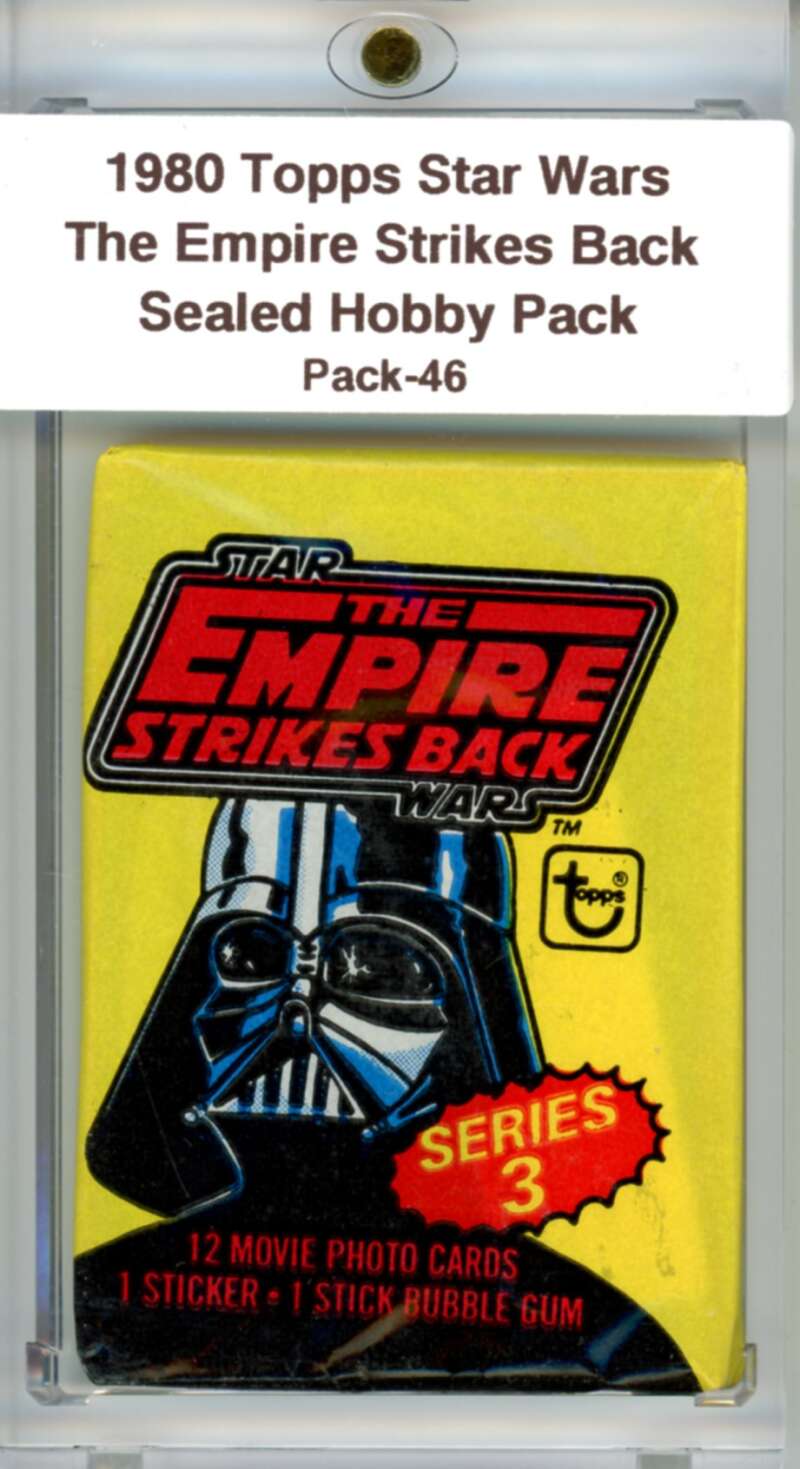 1980 Star Wars Empire Strikes Back Sealed Hobby Pack Vador -  SPK 46 Image 1