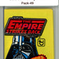 1980 Star Wars Empire Strikes Back Sealed Hobby Pack Vader -  SPK 49 Image 1