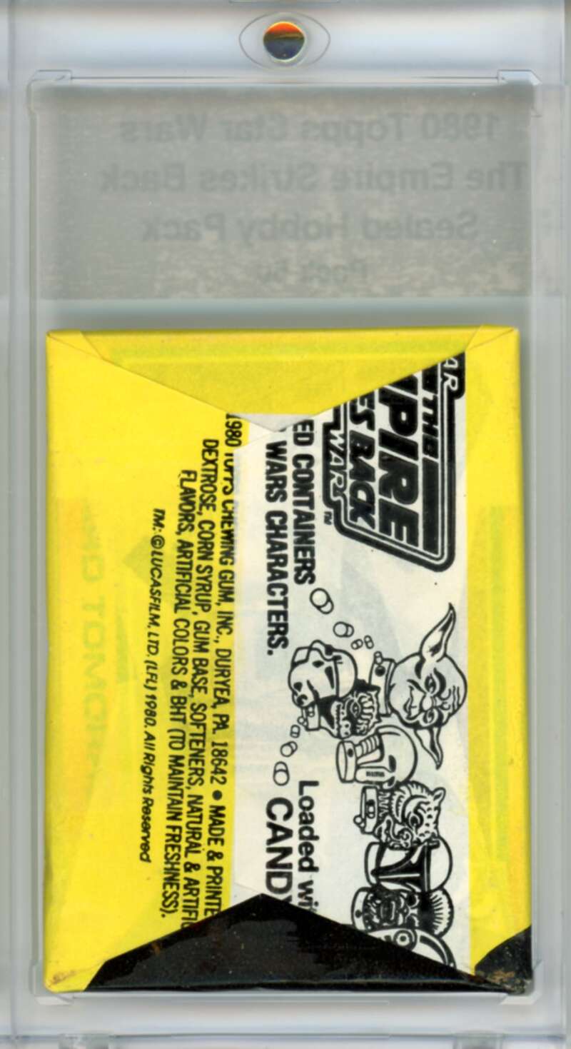 1980 Star Wars Empire Strikes Back Sealed Hobby Pack Vador -  SPK 50 Image 2