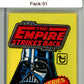 1980 Star Wars Empire Strikes Back Sealed Hobby Pack Vador -  SPK 51 Image 1