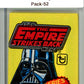 1980 Star Wars Empire Strikes Back Sealed Hobby Pack Vador -  SPK 52 Image 1