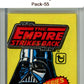 1980 Star Wars Empire Strikes Back Sealed Hobby Pack Vador -  SPK 55 Image 1