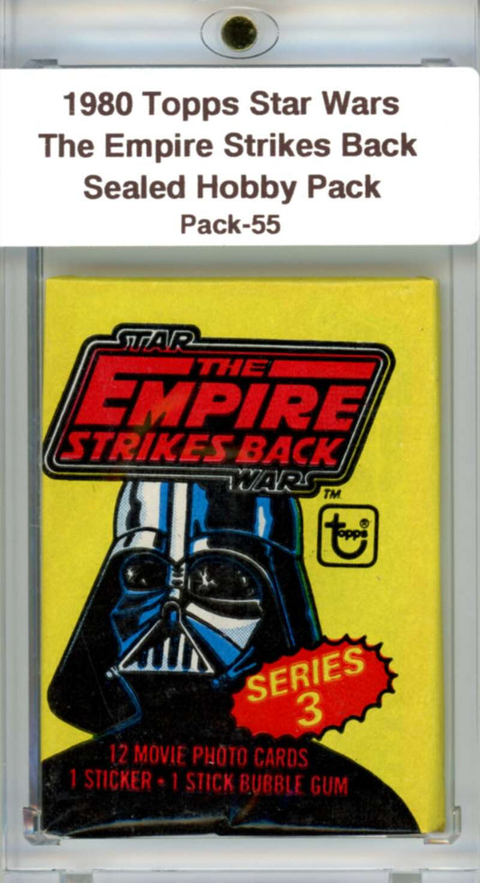 1980 Star Wars Empire Strikes Back Sealed Hobby Pack Vador -  SPK 55 Image 1