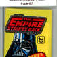 1980 Star Wars Empire Strikes Back Sealed Hobby Pack Vador -  SPK 67 Image 1