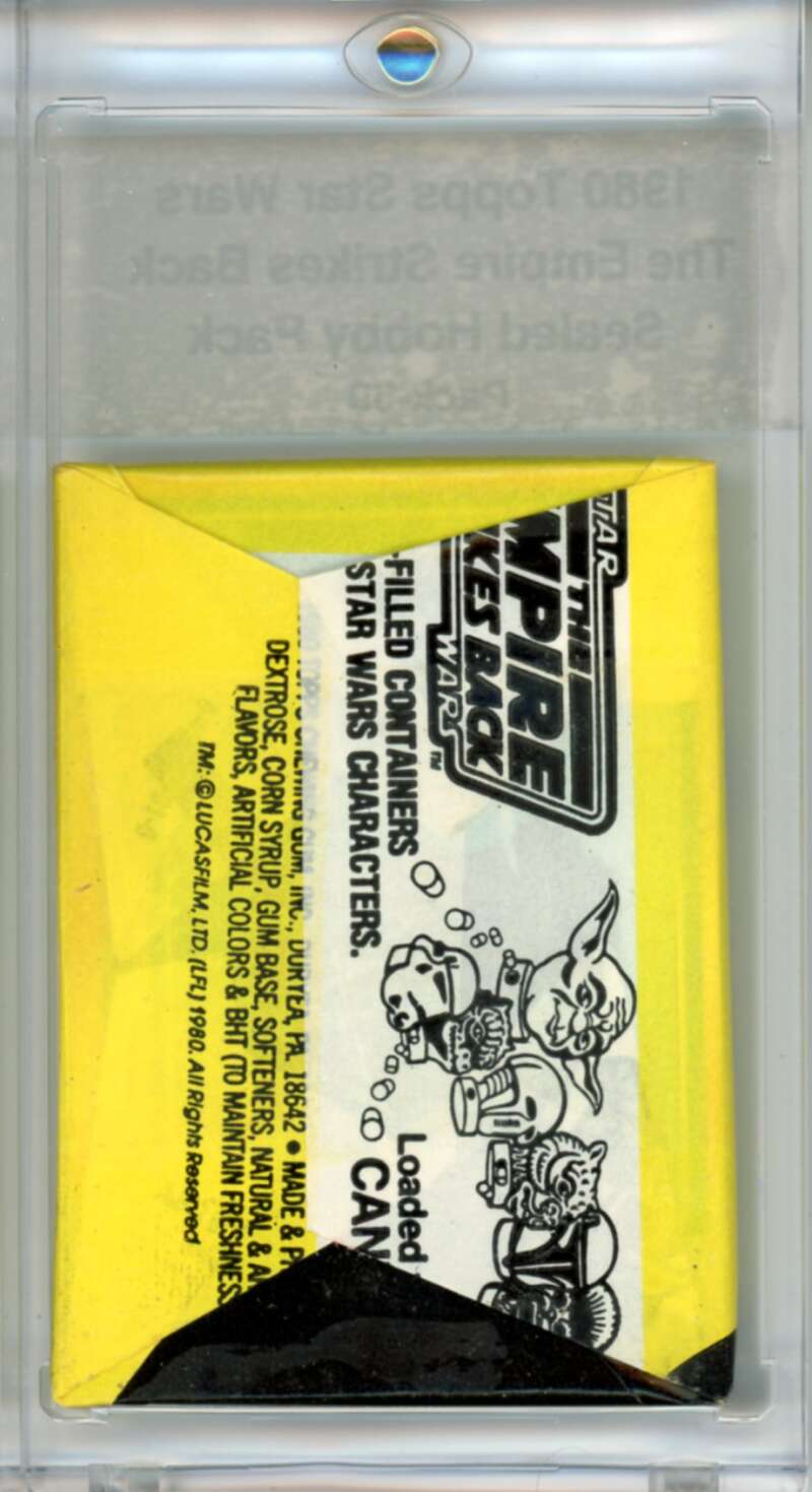 1980 Star Wars Empire Strikes Back Sealed Hobby Pack Vador -  SPK 69 Image 2