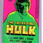 1979 Topps Incredible Hulk Sealed Vintage Hobby Wax Pack Box Fresh - SPK 121 Image 1