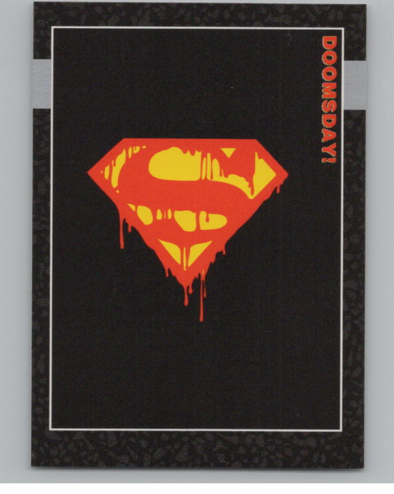 1992 SkyBox Doomsday The Death of Superman Promos #000 Bloody S V98816 Image 1