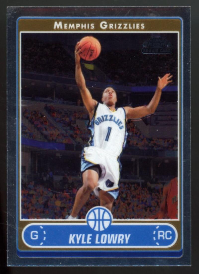 2006-07 Topps Chrome #162 Kyle Lowry RC Rookie Basketball V98937 Image 1