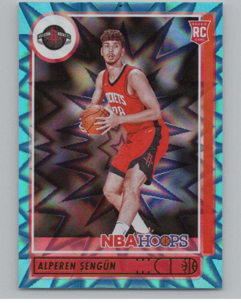 2021-22 Hoops Teal Explosion #204 Alperen Sengun RC Rookie V98954 Image 1