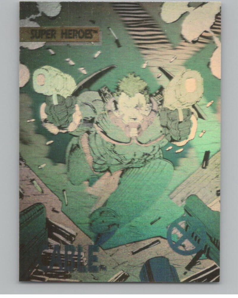 1992 Impel Uncanny X-Men Holograms #XH2 Cable - V99010 Image 1