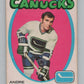 1971-72 O-Pee-Chee #12 Andre Boudrias  Vancouver Canucks  V99014 Image 1