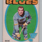 1971-72 O-Pee-Chee #103 Bob Plager UER  St. Louis Blues  V99024 Image 1