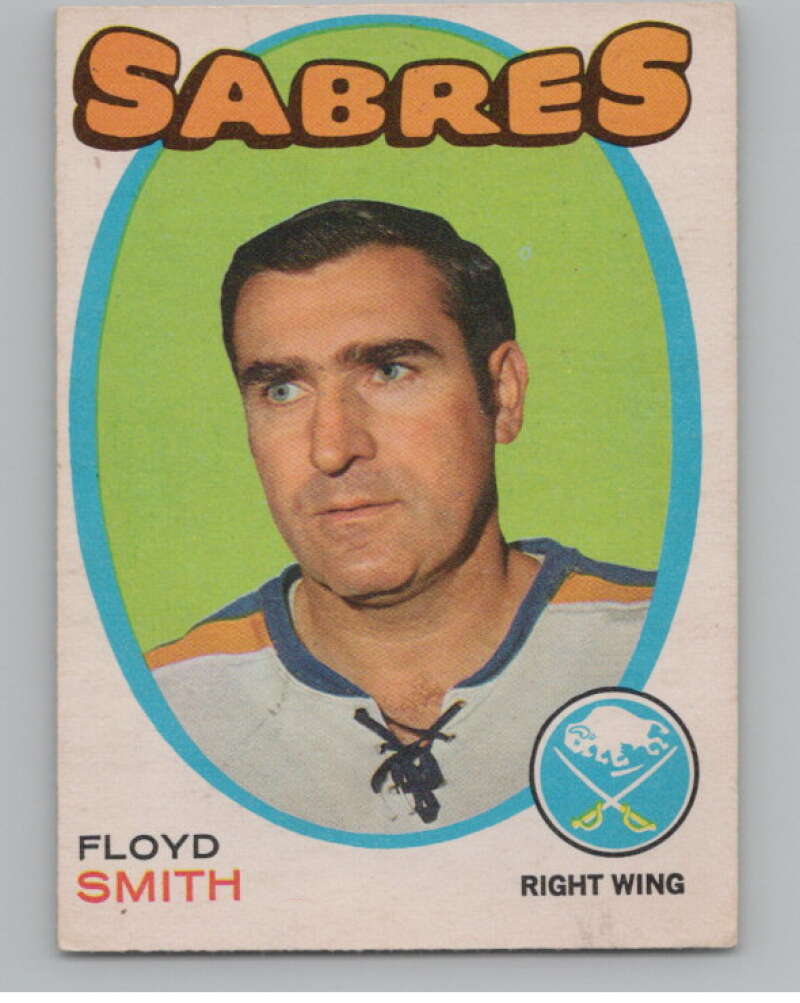 1971-72 O-Pee-Chee #158 Floyd Smith  Buffalo Sabres  V99031 Image 1