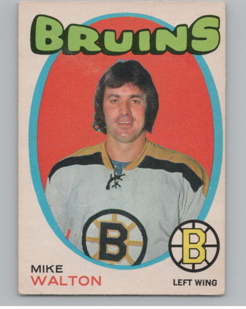1971-72 O-Pee-Chee #171 Mike Walton  Boston Bruins  V99032 Image 1