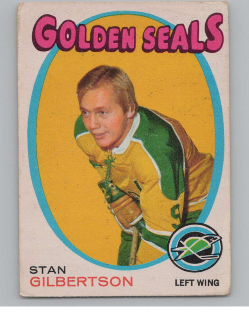 1971-72 O-Pee-Chee #183 Stan Gilbertson RC Rookie Golden Seals  V99036 Image 1
