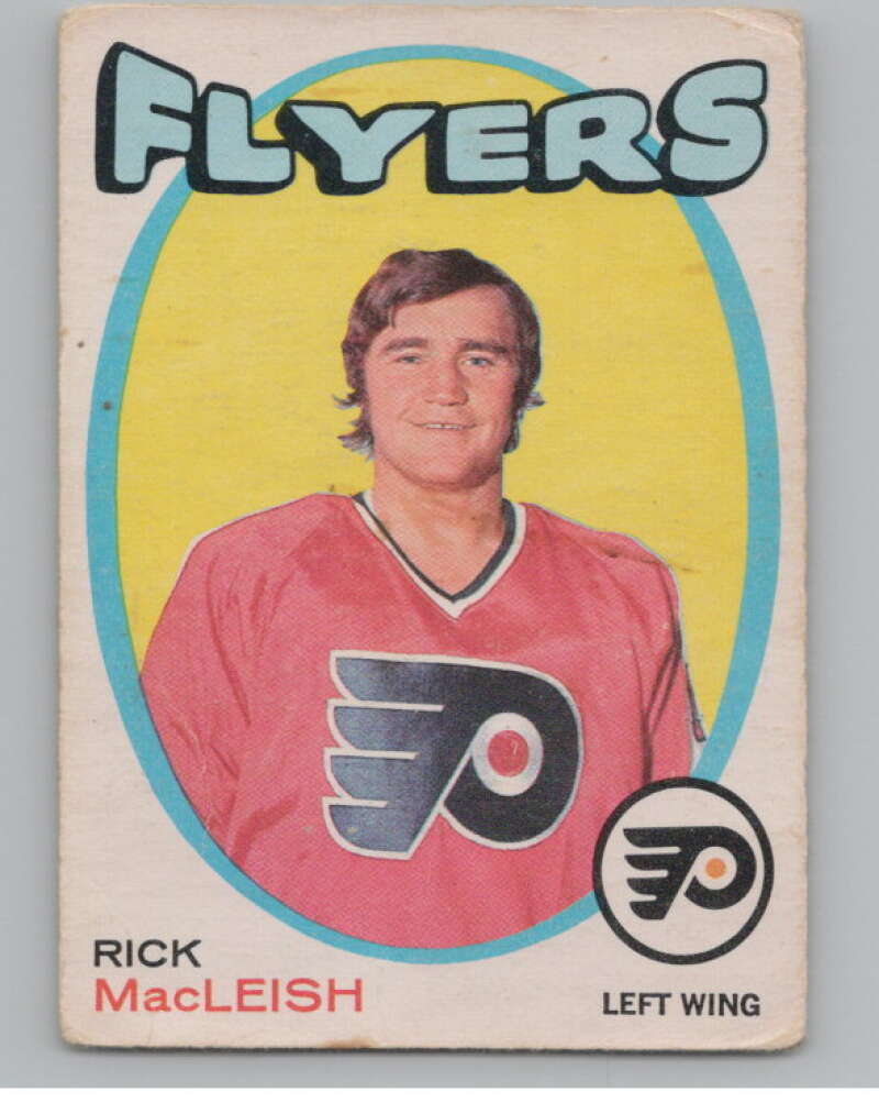 1971-72 O-Pee-Chee #207 Rick MacLeish  RC Rookie Flyers  V99040 Image 1