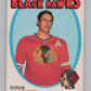 1971-72 O-Pee-Chee #208 Doug Jarrett  Chicago Blackhawks  V99041 Image 1