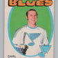 1971-72 O-Pee-Chee #222 Carl Brewer  St. Louis Blues  V99053 Image 1