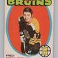 1971-72 O-Pee-Chee #7 Fred Stanfield  Boston Bruins  V99068 Image 1