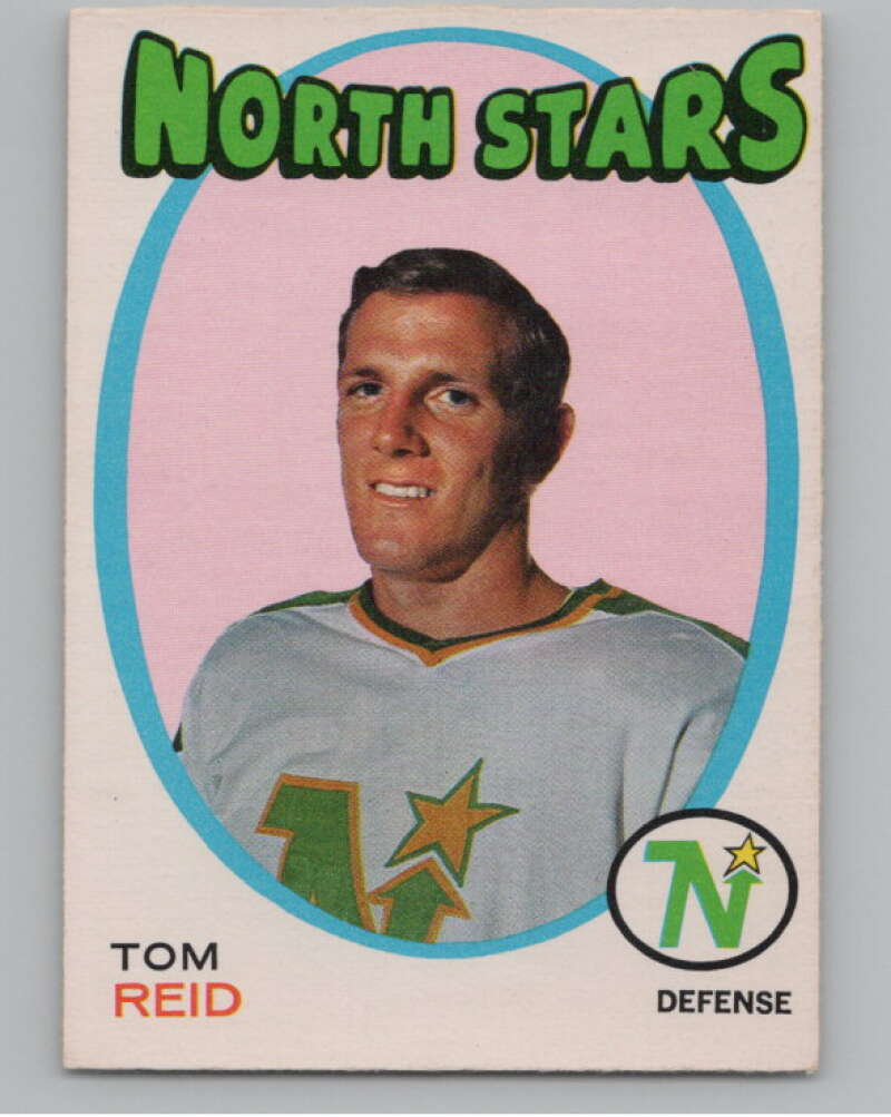1971-72 O-Pee-Chee #21 Tom Reid  Minnesota North Stars  V99079 Image 1