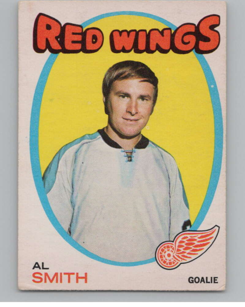 1971-72 O-Pee-Chee #27 Al Smith  Detroit Red Wings  V99084 Image 1