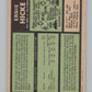 1971-72 O-Pee-Chee #61 Ernie Hicke RC Rookie Golden Seals  V99104 Image 2