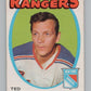 1971-72 O-Pee-Chee #74 Ted Irvine  New York Rangers  V99112 Image 1