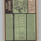 1971-72 O-Pee-Chee #87 Gary Doak  Vancouver Canucks  V99120 Image 2