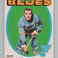 1971-72 O-Pee-Chee #103 Bob Plager UER  St. Louis Blues  V99132 Image 1