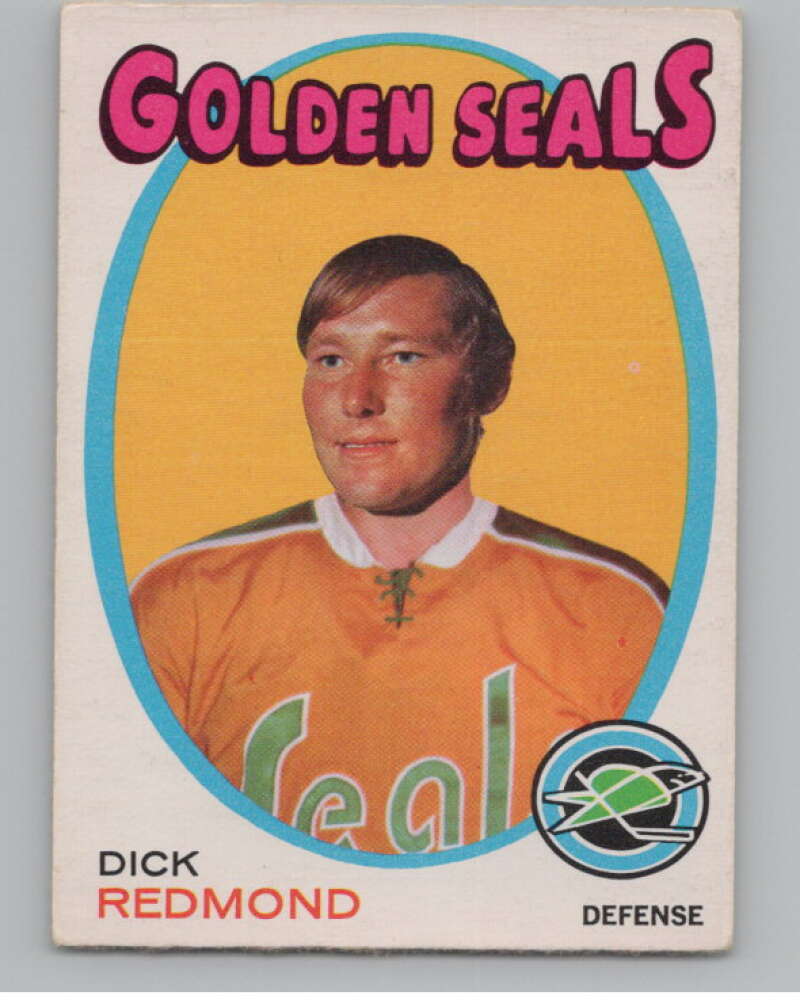 1971-72 O-Pee-Chee #106 Dick Redmond RC Rookie Golden Seals  V99134 Image 1