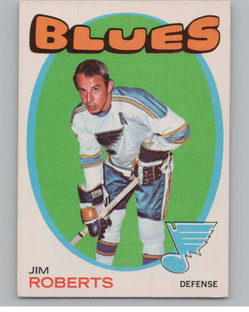 1971-72 O-Pee-Chee #116 Jim Roberts  St. Louis Blues  V99139 Image 1