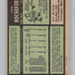 1971-72 O-Pee-Chee #135 Leon Rochefort  Detroit Red Wings  V99149 Image 2