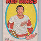 1971-72 O-Pee-Chee #137 Joe Daley  Detroit Red Wings  V99151 Image 1